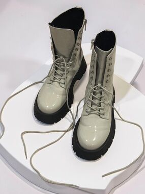 Sam Edelman CIRCUS Lolita Combat Boots - chunky lace up boots